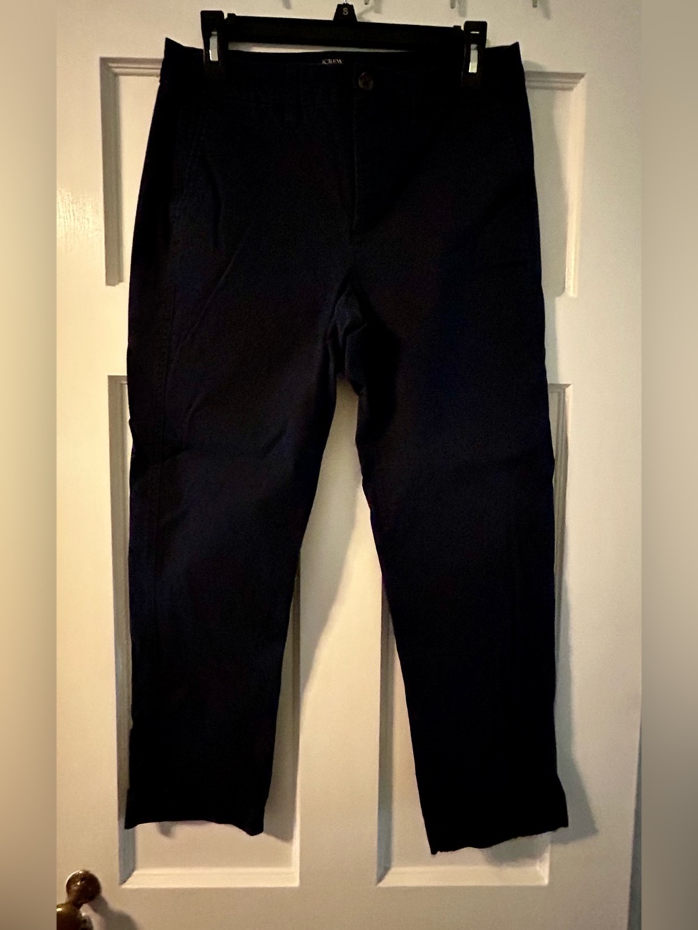 J.Crew High-Rise Girlfriend Chino - Dark Blue